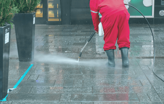 Cleaning service...